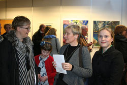 Njáluslóðir Þórhildar Jónsdóttur í Eiðisskeri - gestir