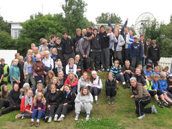 Ungmenni í Vinnuskóla Seltjarnarness