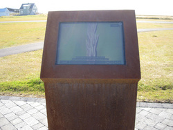 Úpplýsingastandur við Norðurströnd