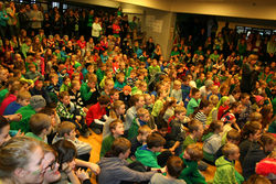 Grænfáni afhentur Grunnskóla Seltjarnarness