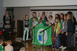 Grænfáni afhentur Grunnskóla Seltjarnarness