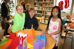 Þrívíð bókasmiðja undir leiðsögn Ásdísar Kalman.