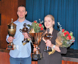 Aron Dagur Pálsson og Elín Jóna Þorsteinsdóttir