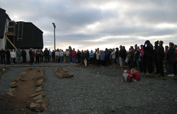 Jónsmessuganga 2006 - við Nesstofu