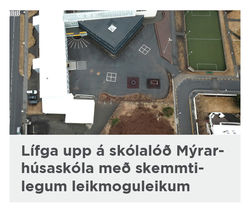 Skólalóð Mýrarhúsaskóla