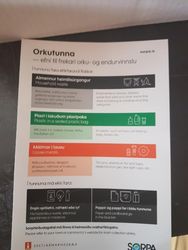 Nýjir tunnumiðar 2018 - Orkutunnur