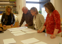 Helga K Hjálmarsdóttir, Sigurgeir Sigurðsson, Guðrún B. Vilhjálmsdóttir og Hjördís Ólafsdóttir