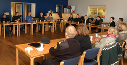 Við undirritun samnings um öruggt samfélag