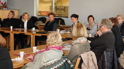 Við undirritun samnings um öruggt samfélag