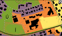 Skóla- og íþróttasvæði