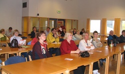 Þátttakendur á skyndihjálparnámskeiði Slysavarnardeildar kvenna á Seltjarnarnesi