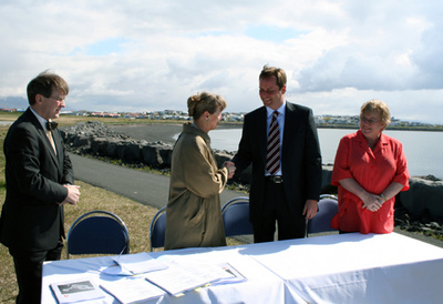 Magnús Jóhannesson, Sigríður Anna Þórðardóttir, Jónmundur Gumarsson og Inga Hersteinsdóttir