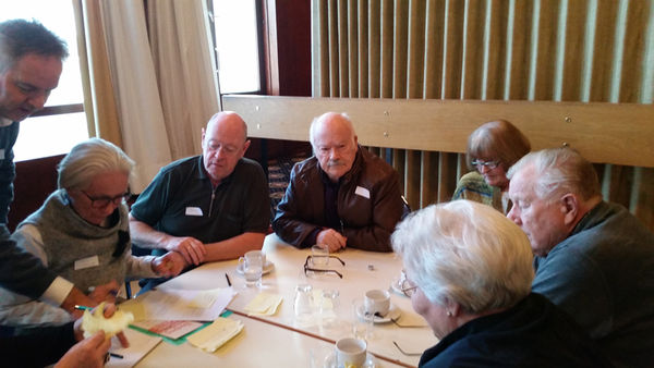 Þátttakendur á íbúaþingi um málefni eldri borgara