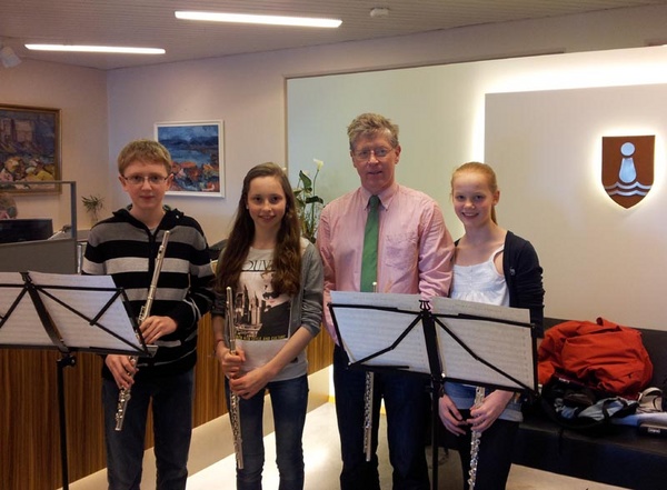 Tristan F Edvardsson, Sigrný Benediktsdóttir, Jón Guðmundsson og katrín V Hjartardóttir Tristan F Edvardsson, Sigrný Benediktsdóttir, Jón Guðmundsson og katrín V Hjartardóttir