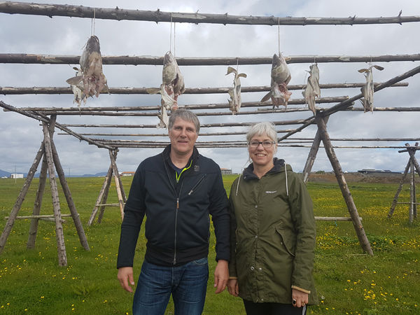 Kristján Guðlaugsson og Ásgerður Halldórsdóttir Kristján Guðlaugsson og Ásgerður Halldórsdóttir