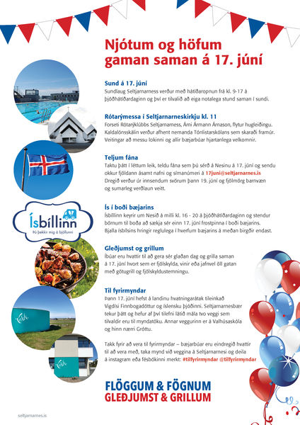 17. júní 2020 dagskrá