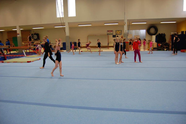 Nýtt fimleikagólf hjá Gróttu