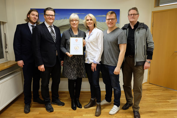 Þorkell Guðmundsso, Hafsteinn Már Einarsson, Ásgerður Halldórsdóttir, Sigrún Edda Jónsdóttir, Guðmundur Ari Sigurjónsson og Árni Einarsson Þorkell Guðmundsso, Hafsteinn Már Einarsson, Ásgerður Halldórsdóttir, Sigrún Edda Jónsdóttir, Guðmundur Ari Sigurjónsson og Árni Einarsson