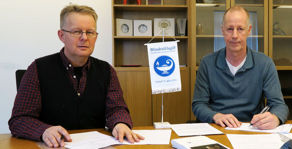 Kristinn Halldór Einarsson og Snorri Aðalsteinsson Kristinn Halldór Einarsson og Snorri Aðalsteinsson