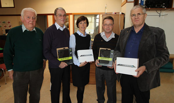 Gunnar H. Pálsson, Guðjón Jonsson, Soffía Guðmundsdóttir, Sigurður H. Engilbertsson og Bragi Ólafsson