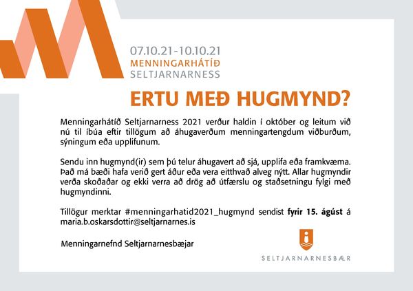 Hugmyndasöfnun - ertu með hugmynd?