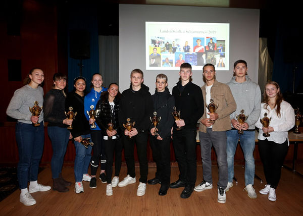 Landsliðsfólk á Seltjarnarnesi 2019 Landsliðsfólk á Seltjarnarnesi 2019