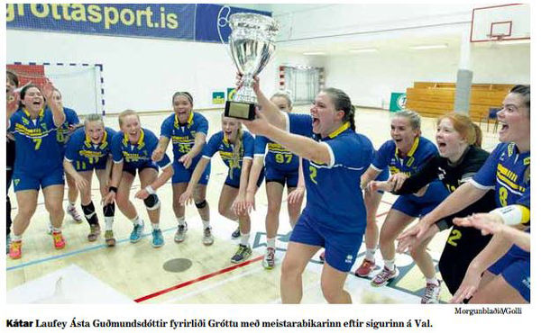 Íslandsmeistar Gróttu í handknattleik kvenna Íslandsmeistar Gróttu í handknattleik kvenna