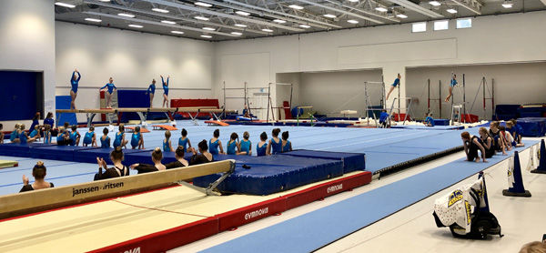 Nýtt fimleikahús opnað