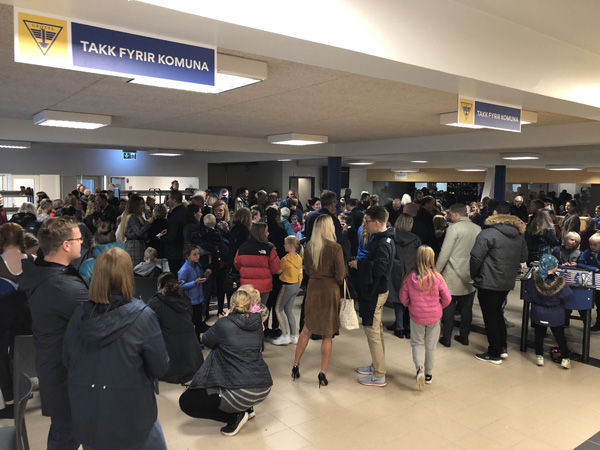 Nýtt fimleikahús opnað