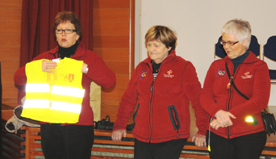 Petrea Jónsdóttir, Þóra Einarsdóttir og Birna Óskarsdóttir