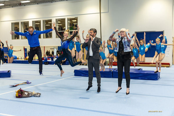 Nýtt fimleikahús opnað