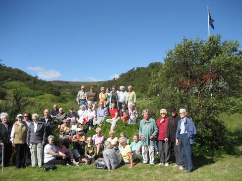 Sumarferðarlag eldri borgara í Þórsmörk