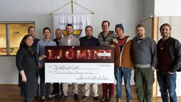 Lífsnautnafélagið Leifur styrkir Gróttu