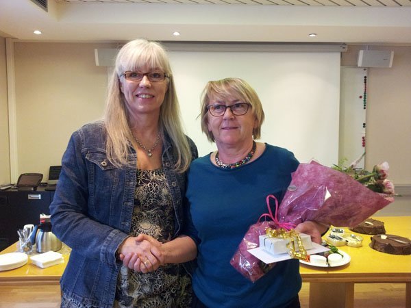 Steinunn Árnadóttir, fyrsti garðyrkjustjóri bæjarins, kveður