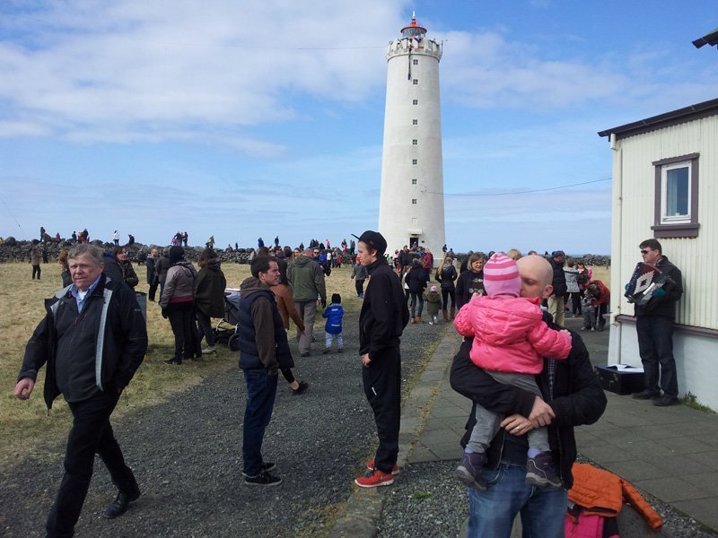 Fjölskyldudagur í Gróttu