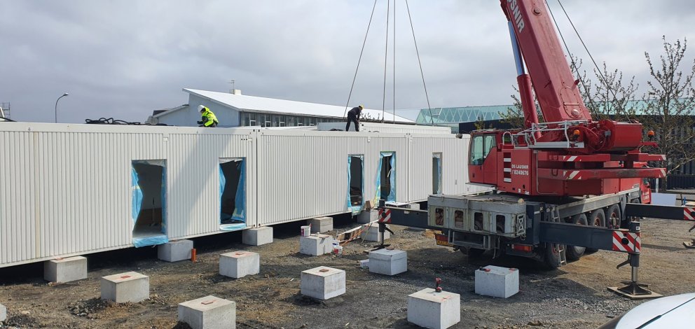 Skólabrekka nýtt leikskólahúsnæði á Skólabraut 1