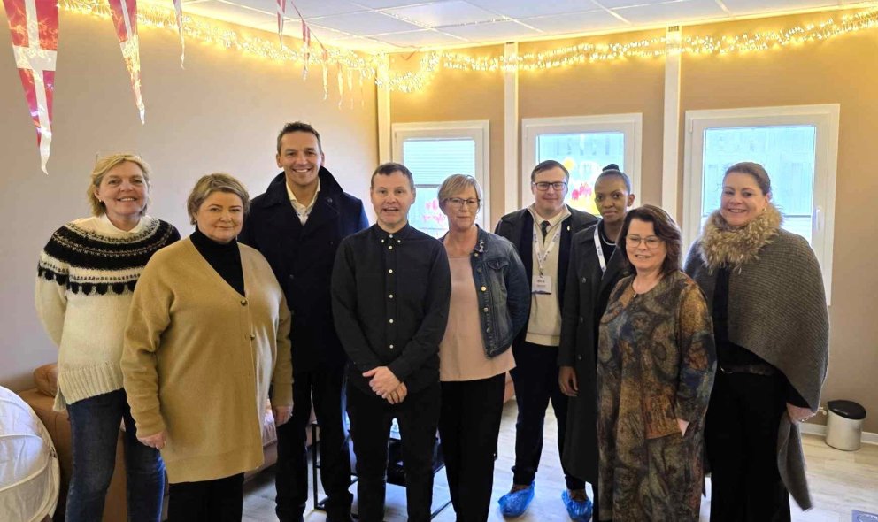 Leikskóli Seltjarnarness heimsóttur á alþjóðlegum leiðtogafundi