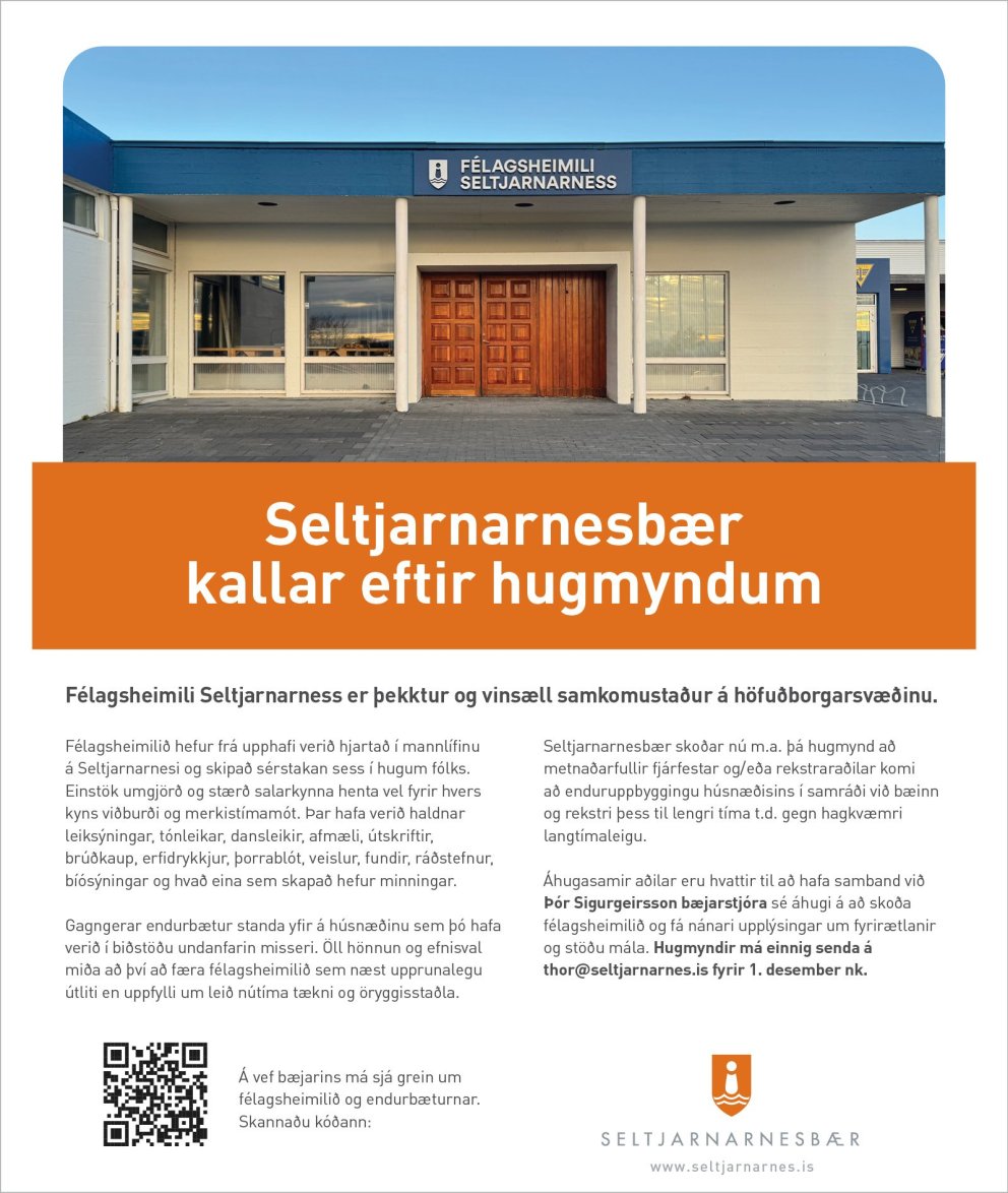 Kallað eftir hugmyndum