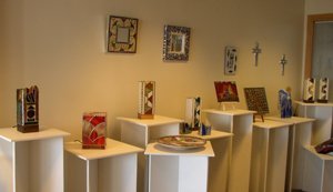 Handverksýning eldri bæjarbúa á Nesinu vel sótt