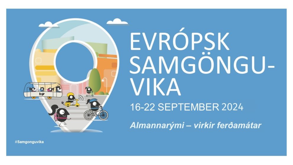 Evrópska samgönguvikan 16.-22. september