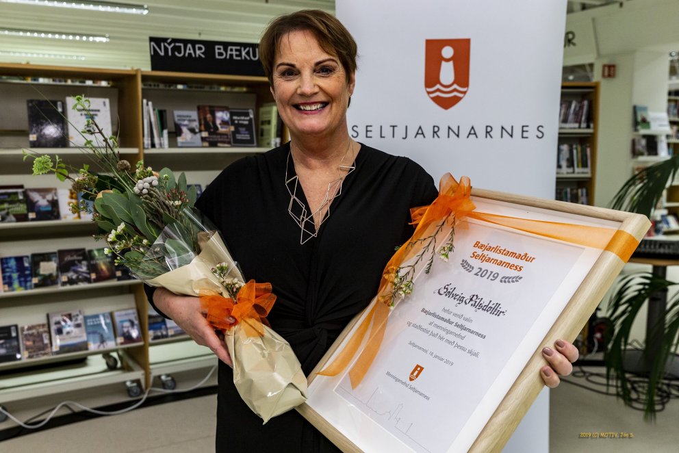 Sólveig Pálsdóttir bæjarlistamaður Seltjarnarness 2019