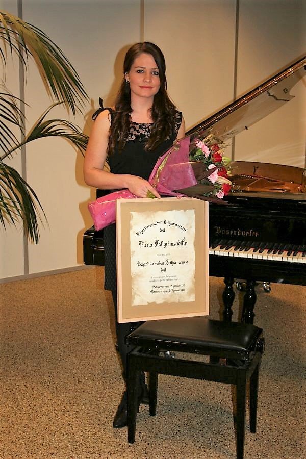 Birna Hallgrímsdóttir bæjarlistamaður Seltjarnarness 2011