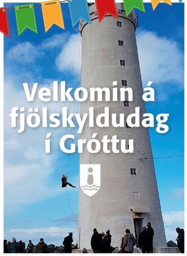 FJÖLSKYLDUDAGUR Í GRÓTTU 1. september kl. 14.30-16.30