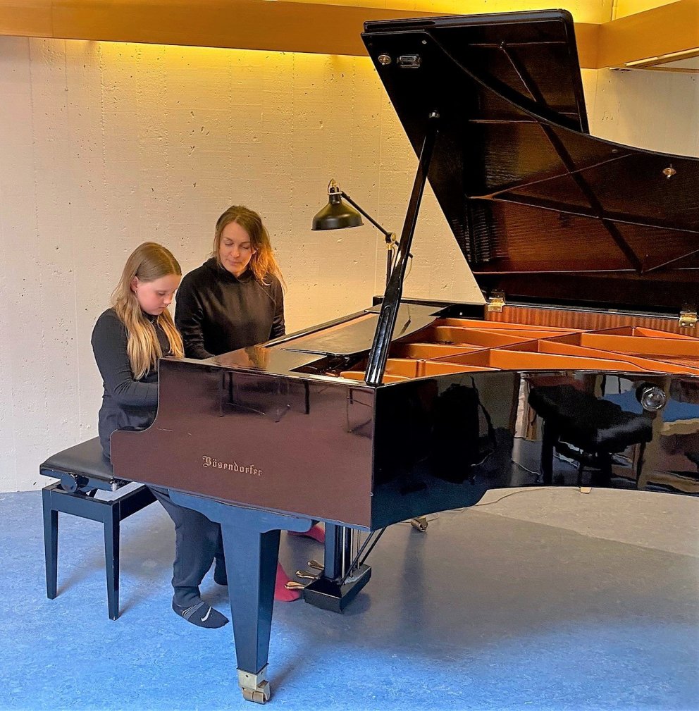 Nýr flygill keyptur í sal Tónlistarskólans