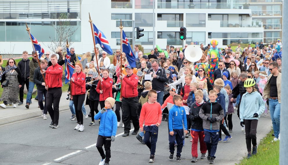 Velheppnaður 17. júní á Seltjarnarnesi
