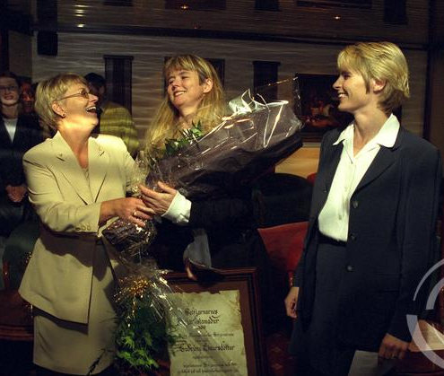 Guðrún Einarsdóttir myndlistarkona Bæjarlistamaður Seltjarnarness 1999