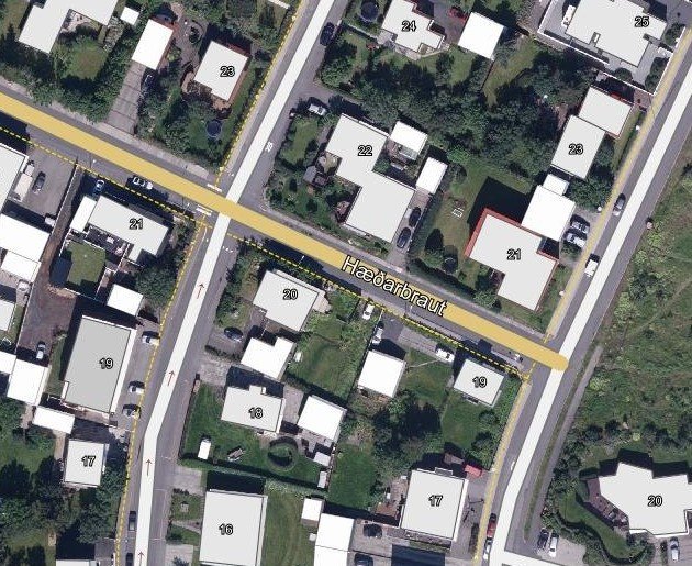 Verkframkvæmd á Hæðarbraut