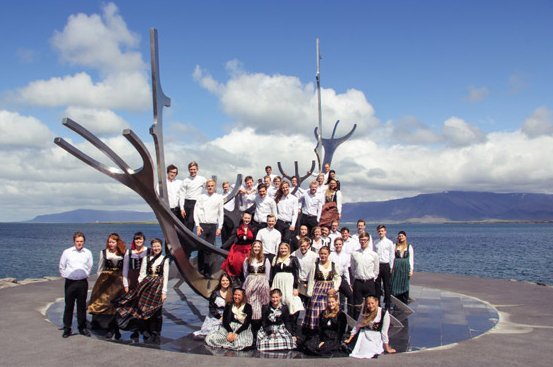 Ungmenni frá Seltjarnarnesi fjölmennir í Hamrahlíðakórnum