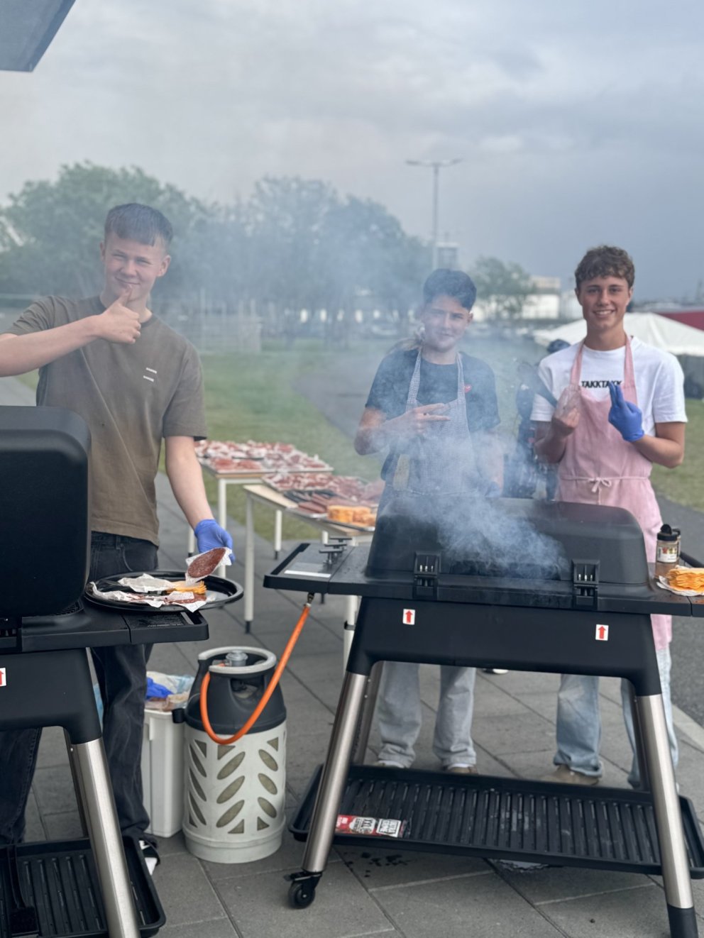 Fjölmenni á opnu húsi og fjáröflunardegi í Valhúsaskóla