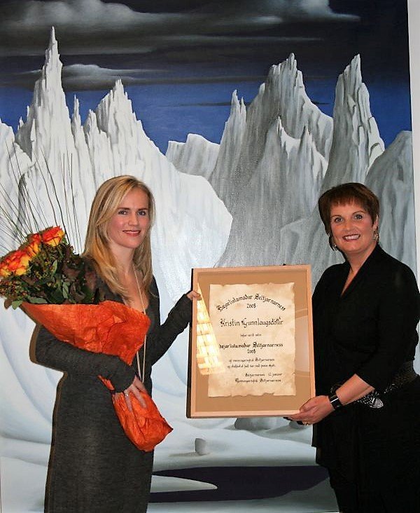 Kristín G. Gunnlaugsdóttir er bæjarlistamaður Seltjarnarness 2008